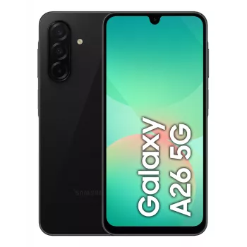 Samsung Galaxy A26 17 cm (6,7 ίντσες) Hybrid Dual SIM Android 15 5G USB Type-C 6 GB 128 GB 5000 mAh Μαύρο