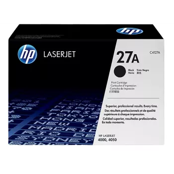 HP 27A Μελανοδοχείο 1 τεμ. Γνήσιο Μαύρο