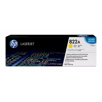 HP 822A κίτρινο γνήσιο τόνερ LaserJet 1 τεμ.