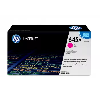 HP 645A ματζέντα γνήσιο τόνερ LaserJet, 12000 σελίδες, ματζέντα, 1 τεμ.