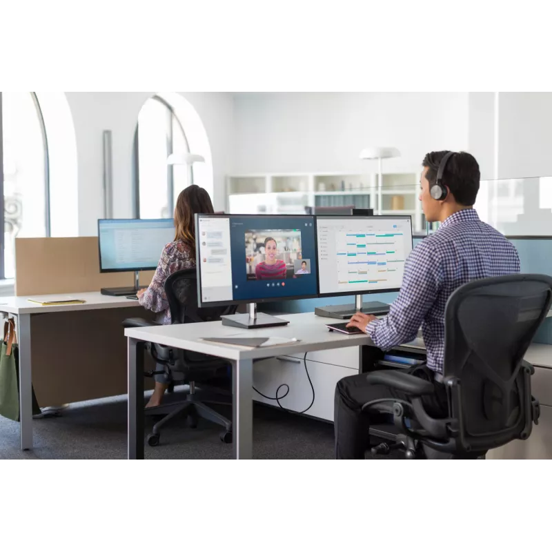 HP UC Wireless Duo ακουστικά, ασύρματα, γραφείο/callcenter, 310 g, ακουστικά, μαύρο
