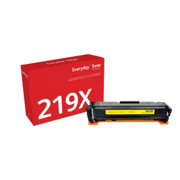 Everyday™ κίτρινο τόνερ της Xerox συμβατό με HP 219X (W2192X), υψηλή χωρητικότητα