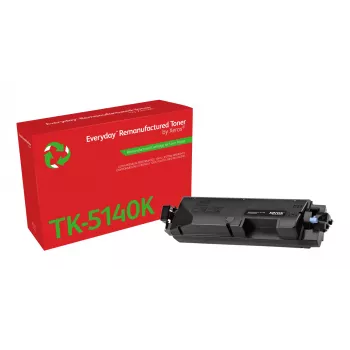 Everyday™ Μαύρο αναγομωμένο τόνερ Xerox, συμβατό με Kyocera TK-5140K, τυπική χωρητικότητα