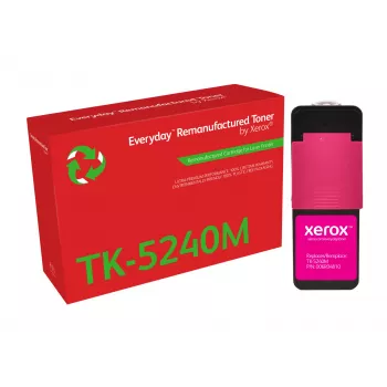 Everyday™ Ματζέντα αναγομωμένο τόνερ Xerox, συμβατό με Kyocera TK-5240M, τυπική χωρητικότητα