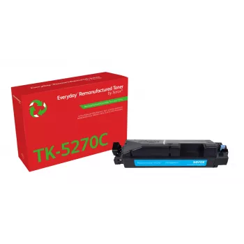 Everyday™ Κυανό αναγομωμένο τόνερ Xerox, συμβατό με Kyocera TK-5270C, τυπική χωρητικότητα