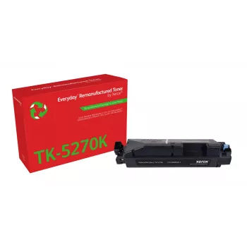 Everyday™ Μαύρο αναγομωμένο τόνερ Xerox συμβατό με Kyocera TK-5270K, τυπική χωρητικότητα