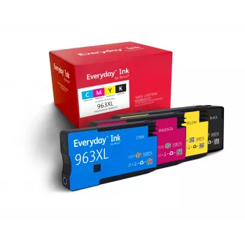Everyday™ Πολυσυσκευασία μελάνης της Xerox συμβατή με HP HP963XL (HP963XL MULTIPACK), υψηλή απόδοση
