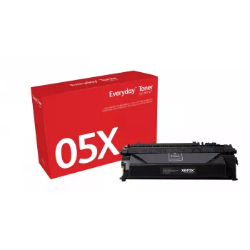 Everyday™ μαύρο τόνερ της Xerox, συμβατό με HP 05X (CE505X), υψηλή χωρητικότητα