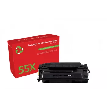 Everyday™ Mono ανακατασκευασμένο τόνερ από Xerox συμβατό με HP 55X (CE255X), υψηλή χωρητικότητα