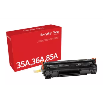 Everyday™ μαύρο τόνερ Xerox, συμβατό με HP 35A 36A 85A (CB435A/ CB436A/ CE285A), τυπική χωρητικότητα
