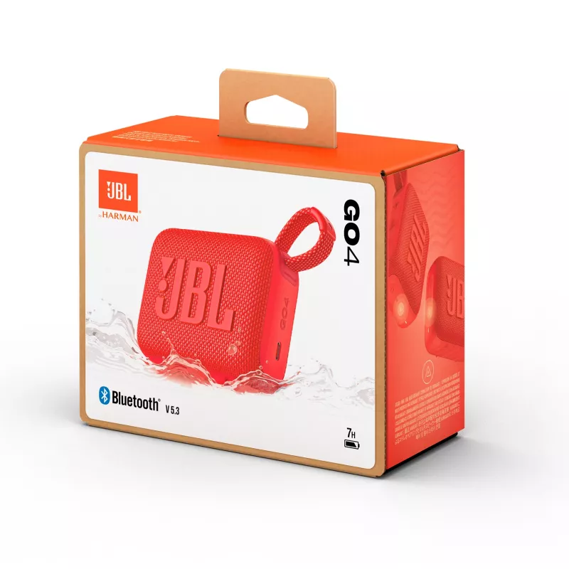 JBL Go 4 μονοφωνικό φορητό ηχείο κόκκινο 4,2 W