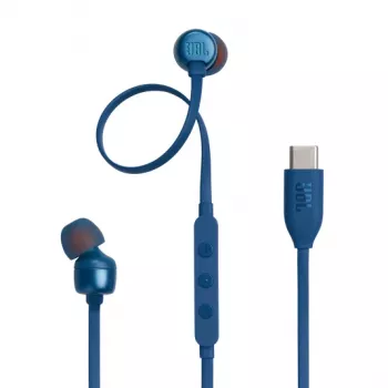 JBL Tune 310C ακουστικά USB ενσύρματα in-ear κλήσεις/μουσική USB Type-C μπλε