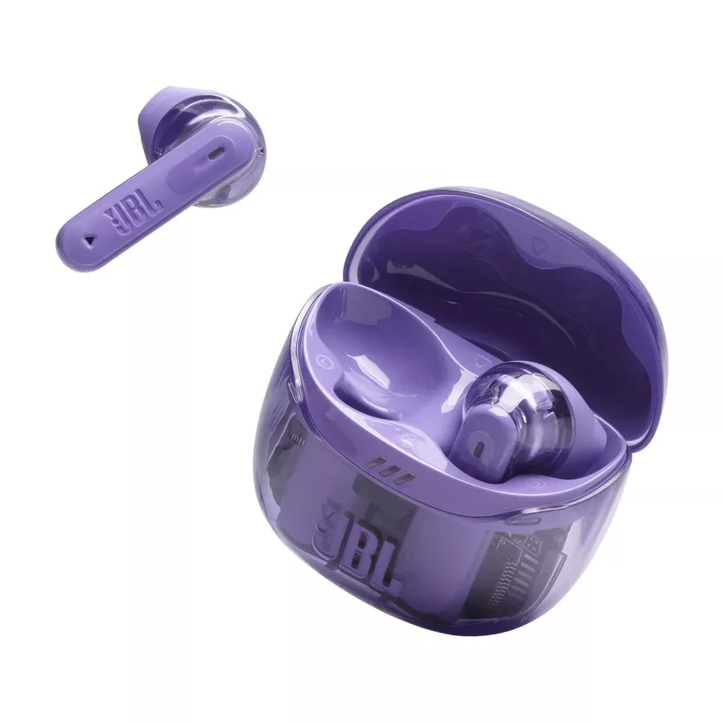 JBL Tune Flex 2 Ghost Edition ακουστικά True Wireless Stereo (TWS) in-ear κλήσεις/μουσική Bluetooth μωβ
