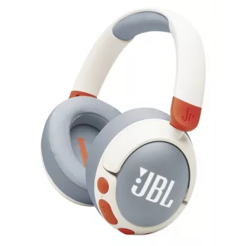 JBL Junior 470NC ακουστικά ασύρματα head-band κλήσεις/μουσική USB Type-C Bluetooth ανοιχτό γκρι, λευκό