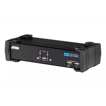 ATEN CS1762A KVM switch μαύρο