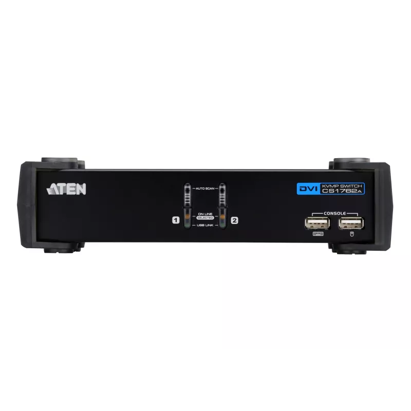 ATEN CS1762A KVM switch μαύρο