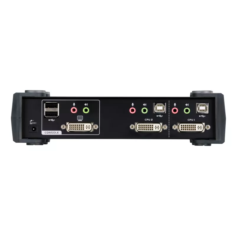 ATEN CS1762A KVM switch μαύρο
