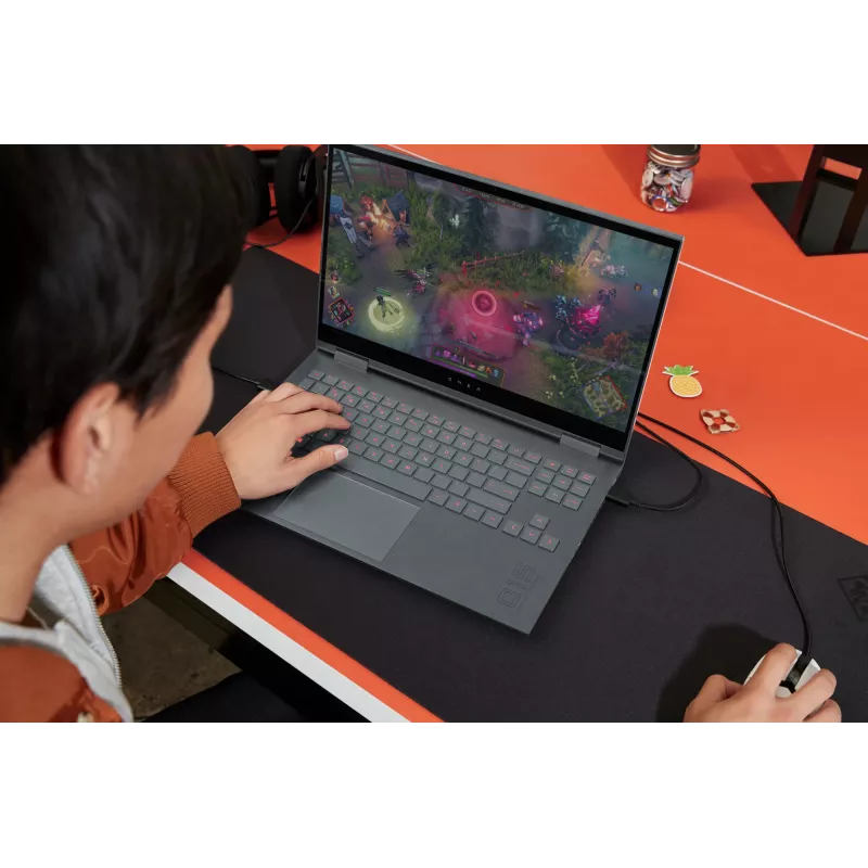 Ποντίκι HP OMEN by Reactor, δεξιόχειρας, οπτικό, USB Type-A, 16000 DPI, 0,2 ms, μαύρο