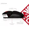 Ποντίκι HP OMEN by Reactor, δεξιόχειρας, οπτικό, USB Type-A, 16000 DPI, 0,2 ms, μαύρο