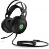 HP Pavilion Gaming Headset 600, ενσύρματο, gaming, 360 g, headset, μαύρο, πράσινο
