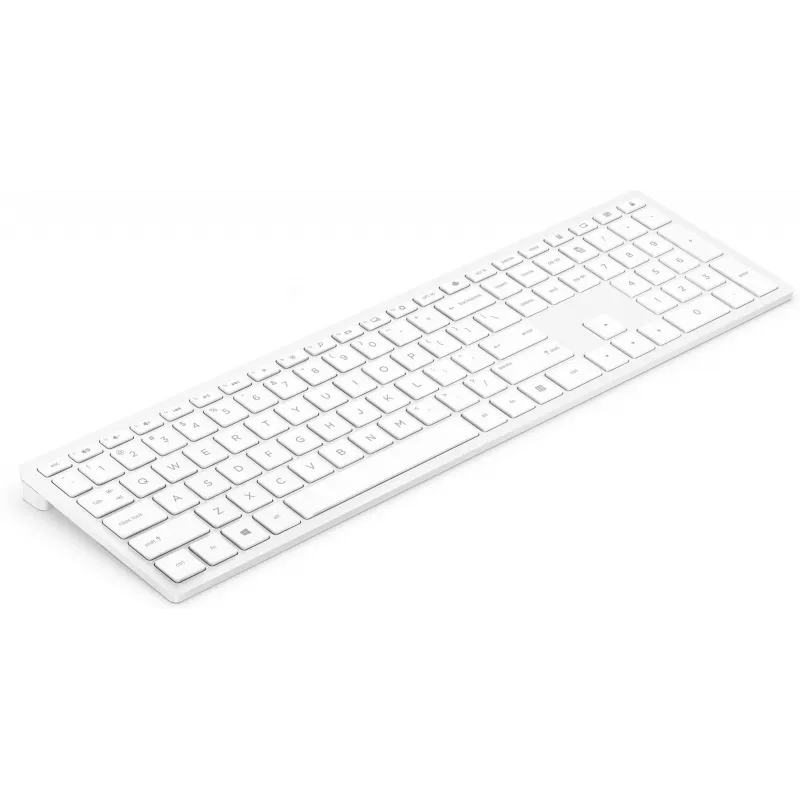 HP Pavilion ασύρματο πληκτρολόγιο 600 λευκό, Full-size (100%), ασύρματο, RF Wireless, μηχανικό, λευκό