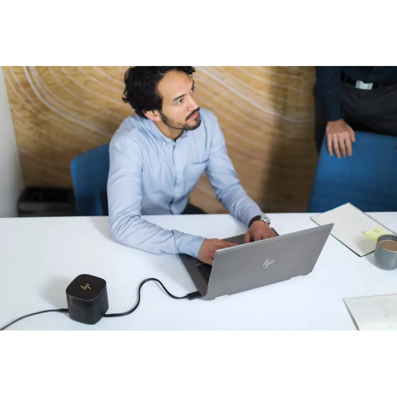 HP Thunderbolt Dock G2 με καλώδιο combo, ενσύρματο, Thunderbolt, μαύρο, Kensington, Κίνα, HP
