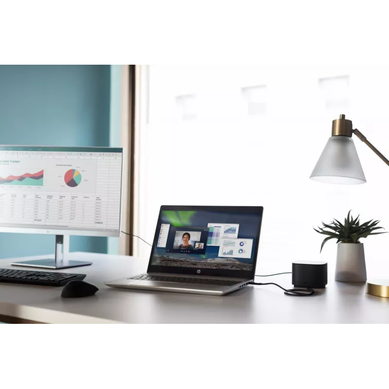 HP Thunderbolt Dock G2 με καλώδιο combo, ενσύρματο, Thunderbolt, μαύρο, Kensington, Κίνα, HP