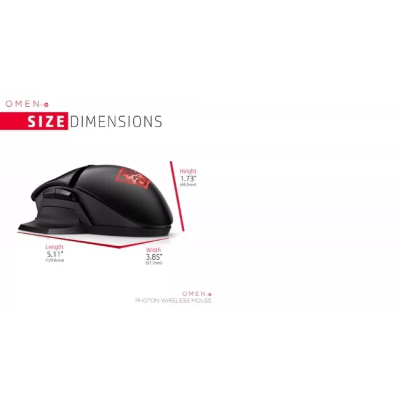Ποντίκι HP OMEN by Photon Wireless Bluetooth USB Type-A