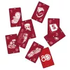 UNO Mattel 80th Ruby Red παιχνίδι καρτών για παιδιά & οικογενειακή βραδιά