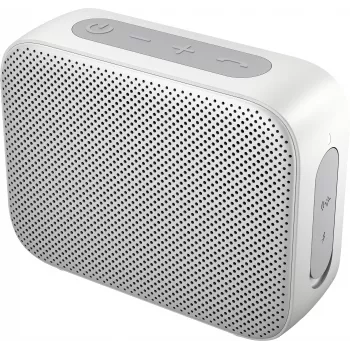 HP ασημί Bluetooth ηχείο 350, ασύρματο, λευκό, universal, ενσωματωμένη μπαταρία, 180 g, 78,5 mm