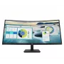 HP P34hc G4 WQHD USB-C curved οθόνη, 86,4 cm (34 ίντσες), 3440 x 1440 pixel, Wide Quad HD, LCD, 5 ms, μαύρη