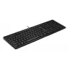 HP 125 ενσύρματο πληκτρολόγιο full-size USB μεμβράνης QWERTY μαύρο