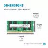 HP 286H5AA μονάδα μνήμης 4 GB 1 x 4 GB DDR4 260-Pin SO-DIMM