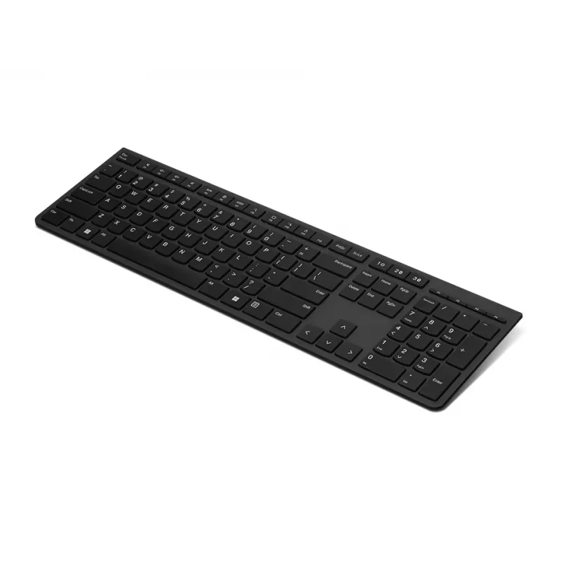 Lenovo 4Y41K04031 Πληκτρολόγιο Γραφείου RF Wireless + Bluetooth Αγγλικό ΗΠΑ Γκρι