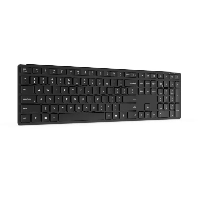 Lenovo 4Y41S04663 Πληκτρολόγιο Γραφείου/Σπιτιού RF Wireless + Bluetooth Μαύρο