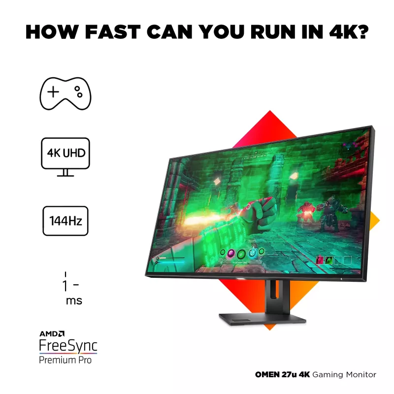 Οθόνη HP OMEN 27u 27 inch 4K Ultra HD LCD 3840 x 2160