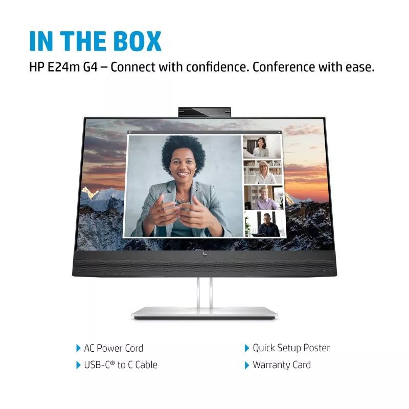Οθόνη HP E24m G5 23,8 inch Full HD, 1920x1080 (40Z32E9#ABB)