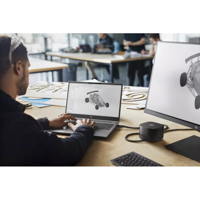HP Thunderbolt Dock 280W G4 Ενσύρματο Docking Station Thunderbolt 4 Μαύρο