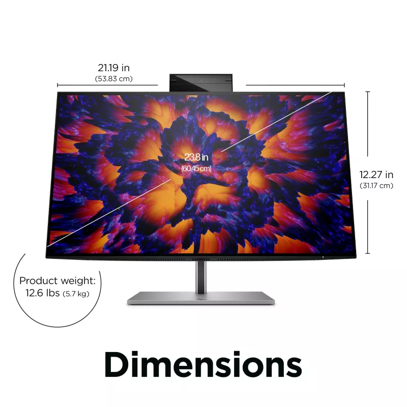 Οθόνη HP Z24m G3 23,8 inch Quad HD 2560 x 1440