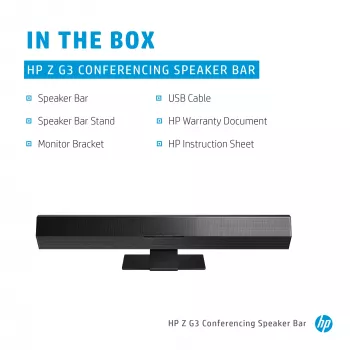Μπάρα ηχείων συνεδριάσεων HP Z G3 Μπάρα ηχείων συνεδριάσεων 647Y2AA