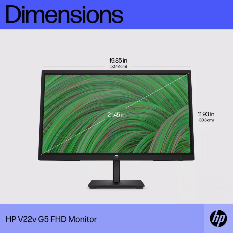 Οθόνη HP V22v G5 54,5 cm (21,4 inch) Full HD 1920 x 1080