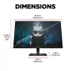 OMEN by HP 60,5 cm (23,8″) FHD 165Hz Οθόνη Gaming – OMEN 24