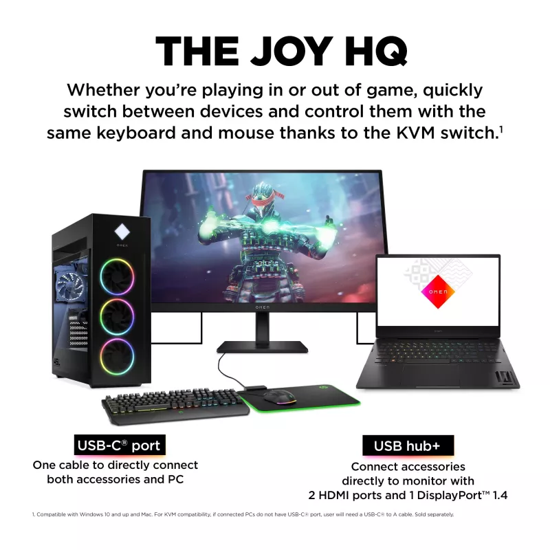 OMEN by HP 27 ιντσών UHD 144Hz Οθόνη Gaming – OMEN 27k