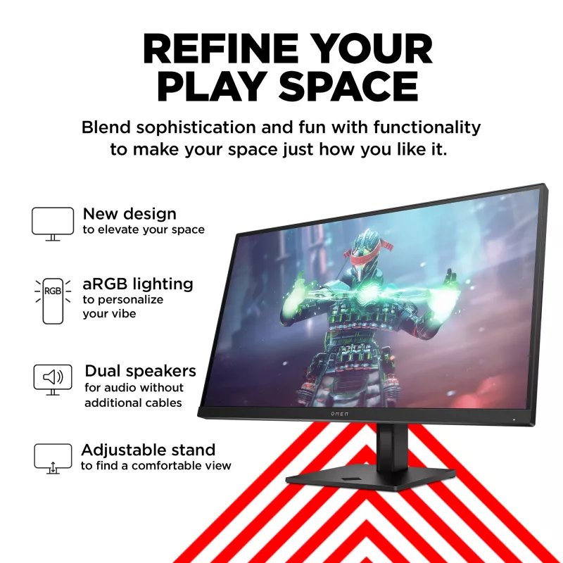 OMEN by HP 27 ιντσών UHD 144Hz Οθόνη Gaming – OMEN 27k