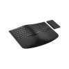 HP 965 Ergonomic Ασύρματο Πληκτρολόγιο, Full-size (100%), Ασύρματο, RF Wireless + Bluetooth, Μεμβράνης, Μαύρο