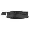 HP 965 Ergonomic Ασύρματο Πληκτρολόγιο, Full-size (100%), Ασύρματο, RF Wireless + Bluetooth, Μεμβράνης, Μαύρο