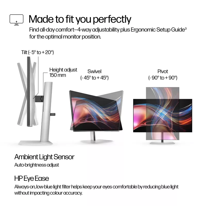 HP Series 7 Pro 27 ιντσών QHD Thunderbolt 4 Οθόνη – 727pu
