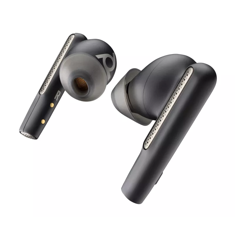 HP Poly Poly Voyager Free 60/60+ Μαύρα Earbuds (2 τεμ.), Ακουστικό, Μαύρο
