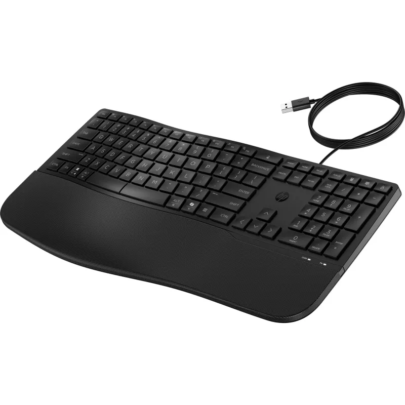 Ενσύρματο Πληκτρολόγιο Full-Size HP 485 Comfort με θύρα USB και 23 προγραμματιζόμενα πλήκτρα