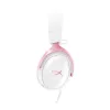 HyperX Cloud III - Headset gaming (λευκό/ροζ)